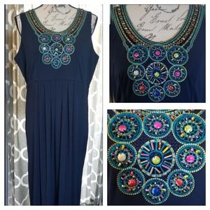 Beautiful Embellished Beaded Dress NWT